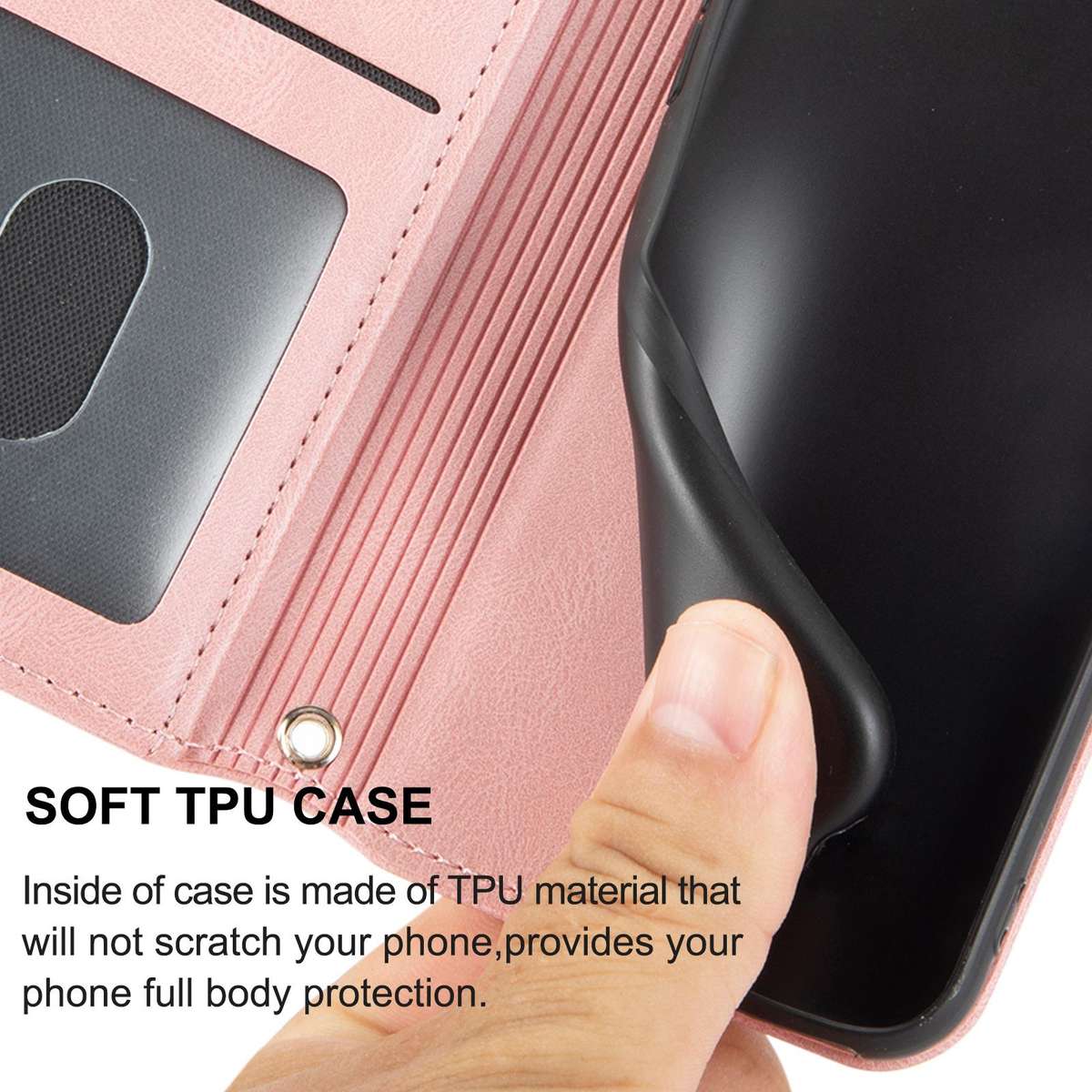 For Redmi K80 Ultra Embossed Stripes Skin Feel Leather Phone Case(Pink)