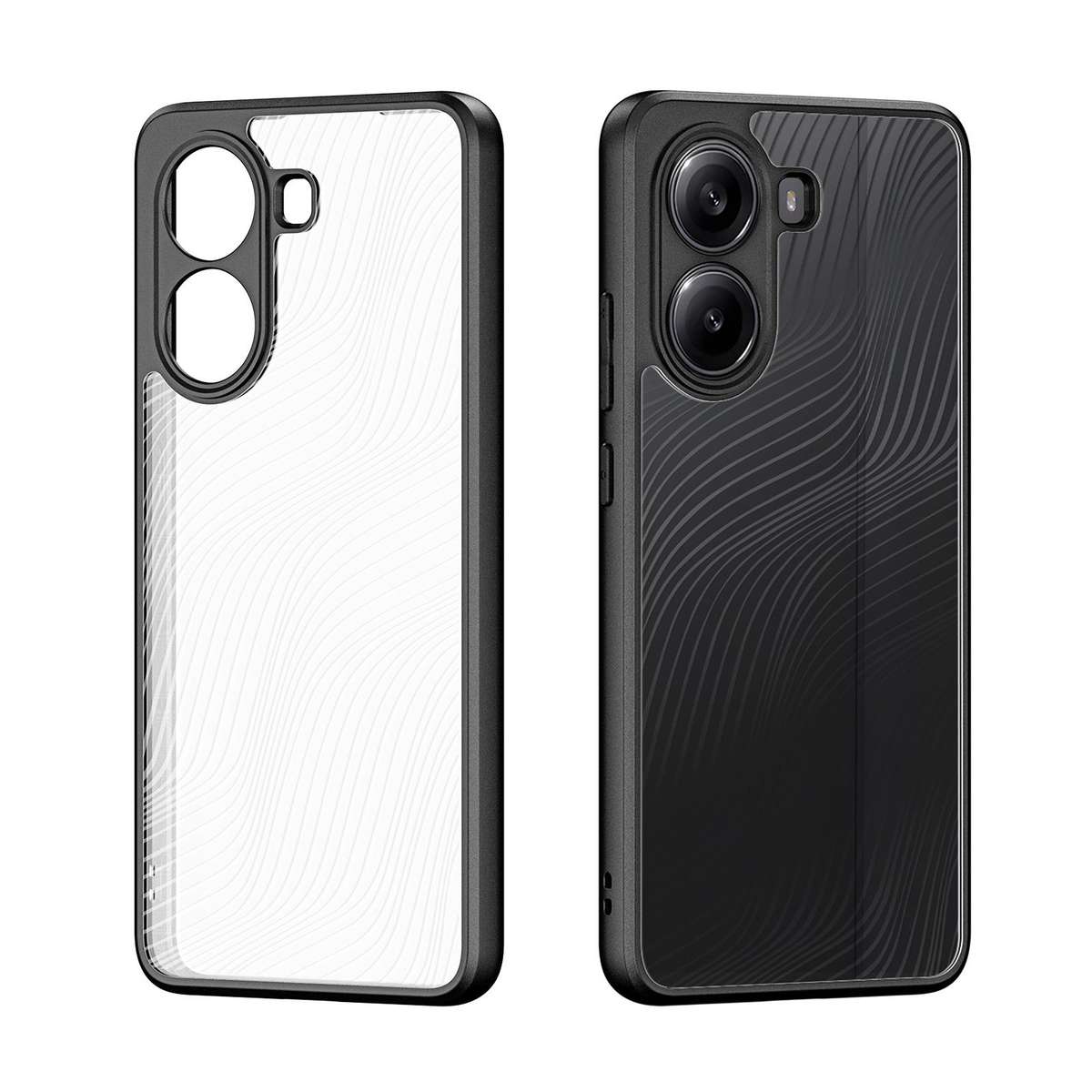 For Redmi Turbo 4 DUX DUCIS Aimo Series TPU + PC Frosted Feel Phone Case(Black)