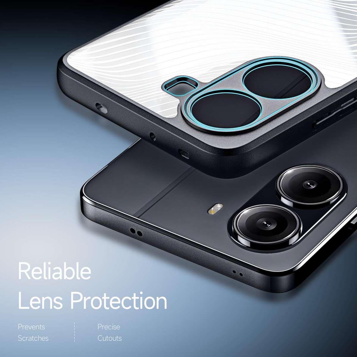 For Xiaomi Poco X7 Pro DUX DUCIS Aimo Series TPU + PC Frosted Feel Phone Case(Black)