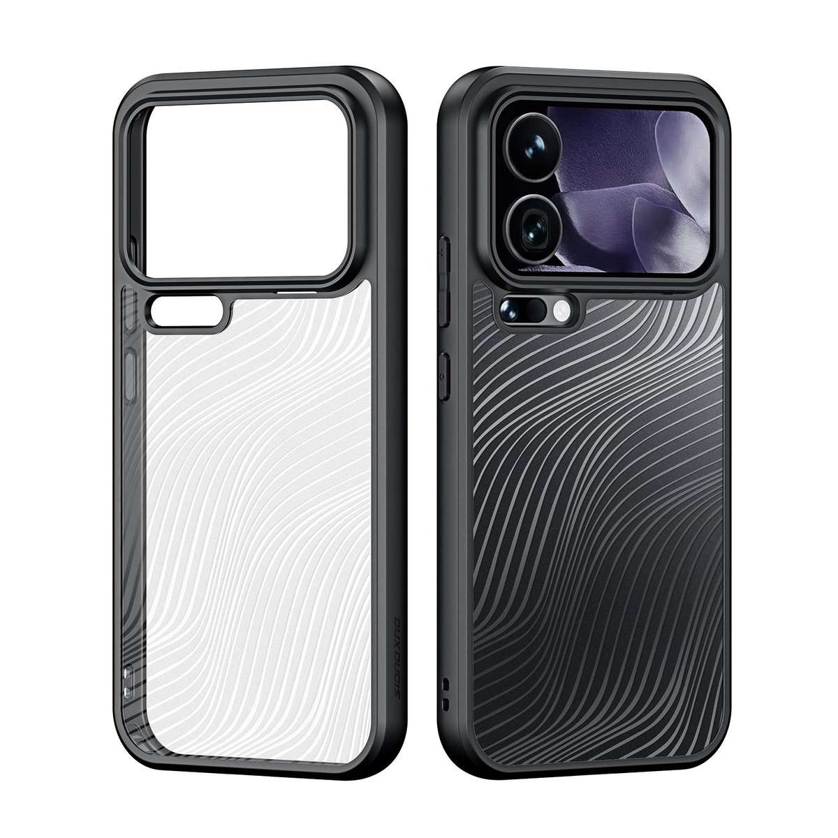 For Xiaomi 17 Pro DUX DUCIS Aimo Series TPU + PC Frosted Feel Phone Case(Black)
