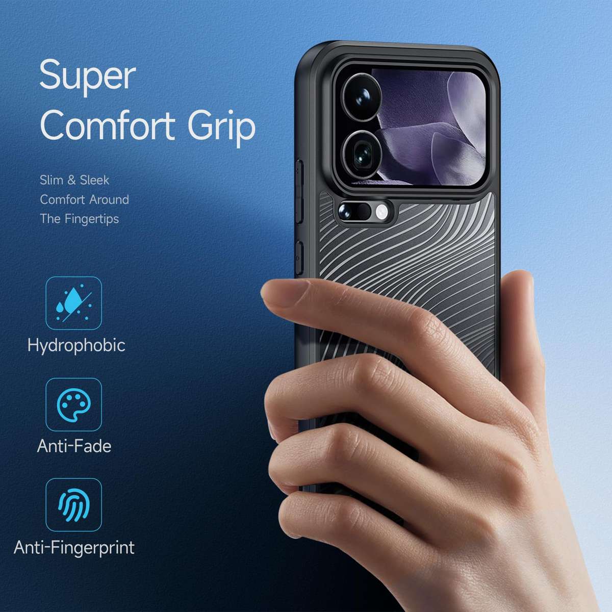 For Xiaomi 17 Pro DUX DUCIS Aimo Series TPU + PC Frosted Feel Phone Case(Black)
