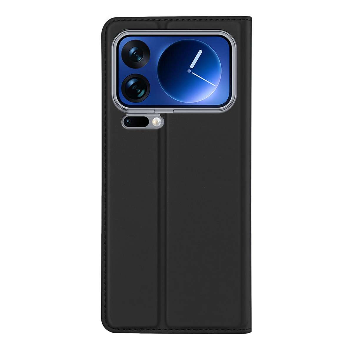 For Xiaomi 17 Pro DUX DUCIS Skin Pro Series Flip Leather Phone Case(Black)