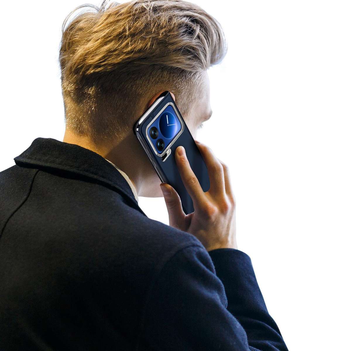 For Xiaomi 17 Pro DUX DUCIS Skin Pro Series Flip Leather Phone Case(Blue)