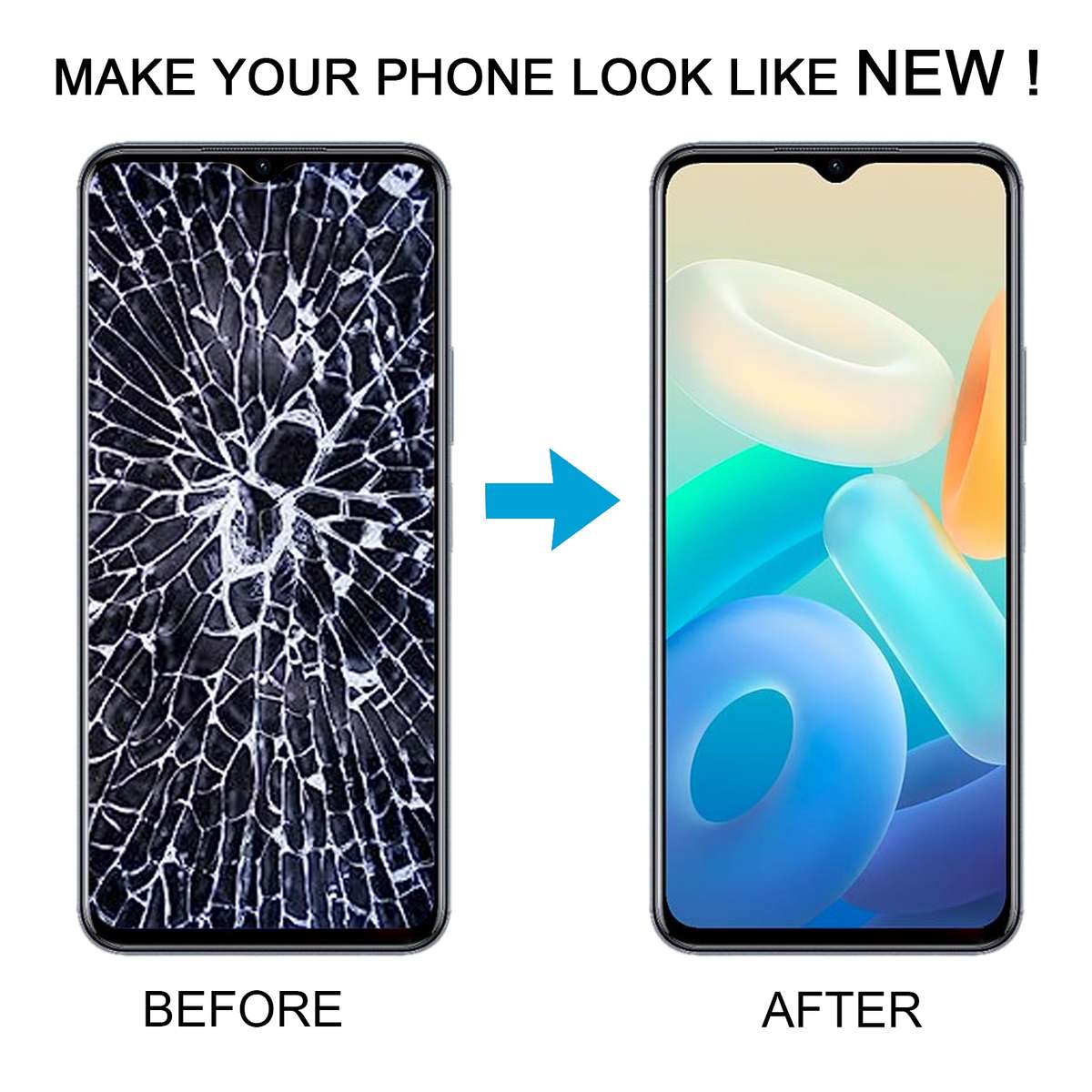 For vivo Y75 5G V2142 OEM LCD Screen With Digitizer Full Assembly