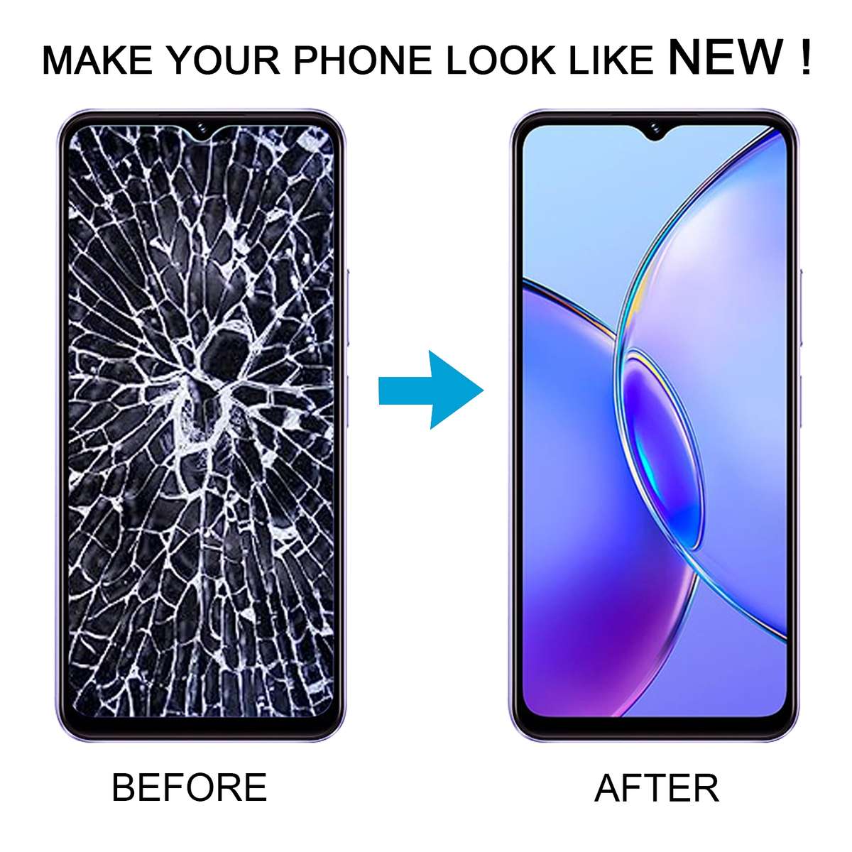 For vivo Y17s OEM LCD Screen With Digitizer Full Assembly