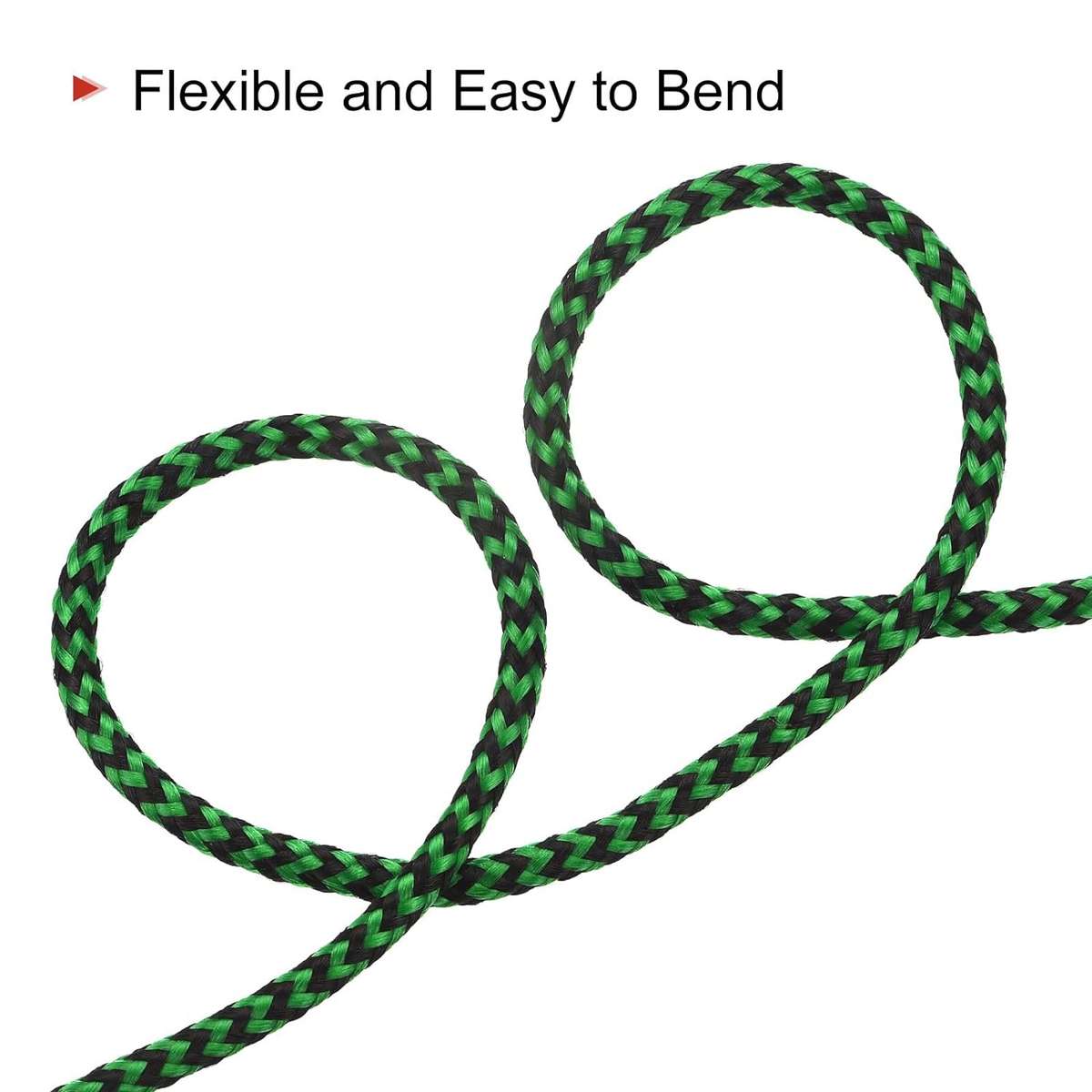 USB 2.0 to Dual 3.5mm Audio Adapter Cable, Length:2m(Green)
