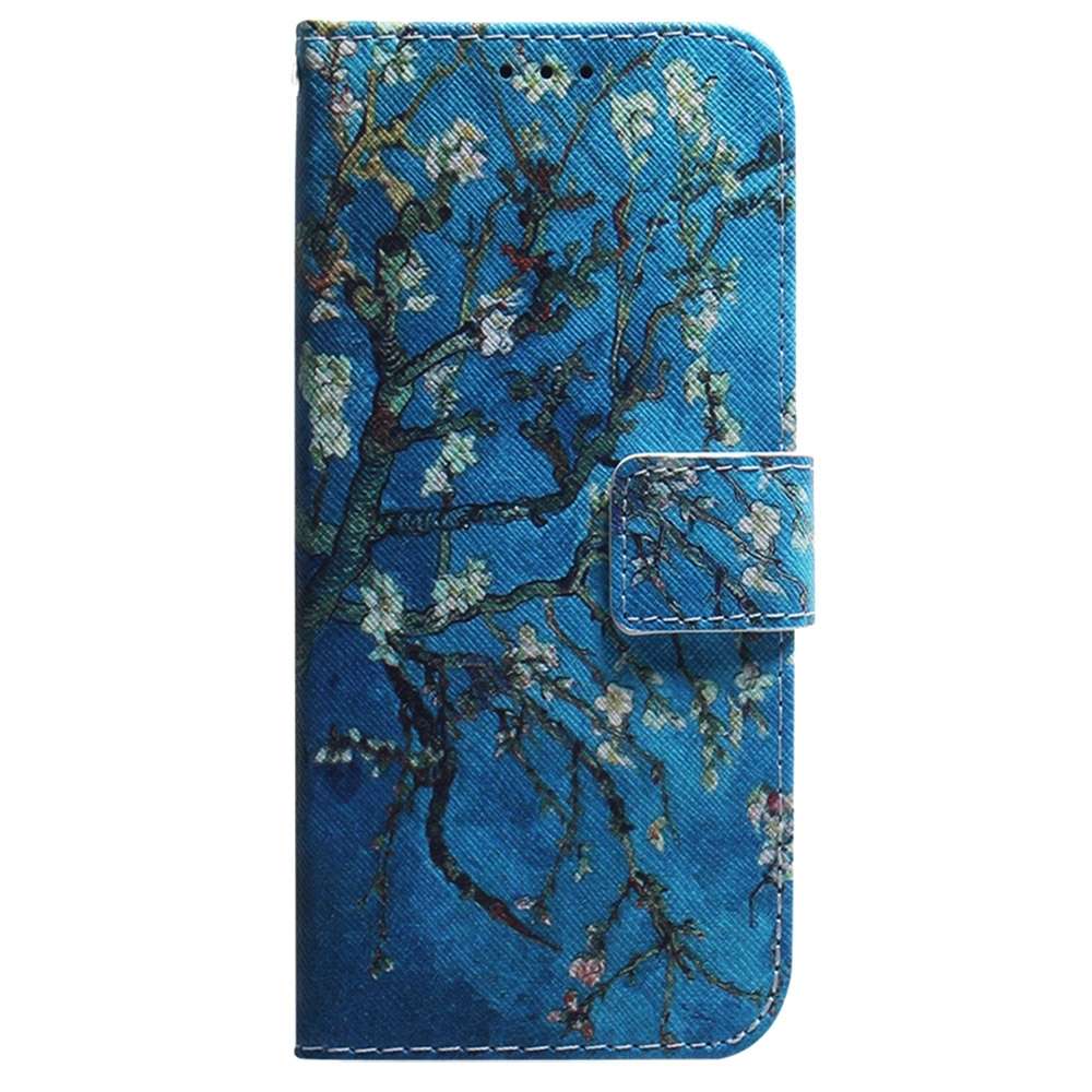 For Samsung Galaxy S25 Ultra 5G Coloured Drawing Flip Leather Phone Case(Apricot)