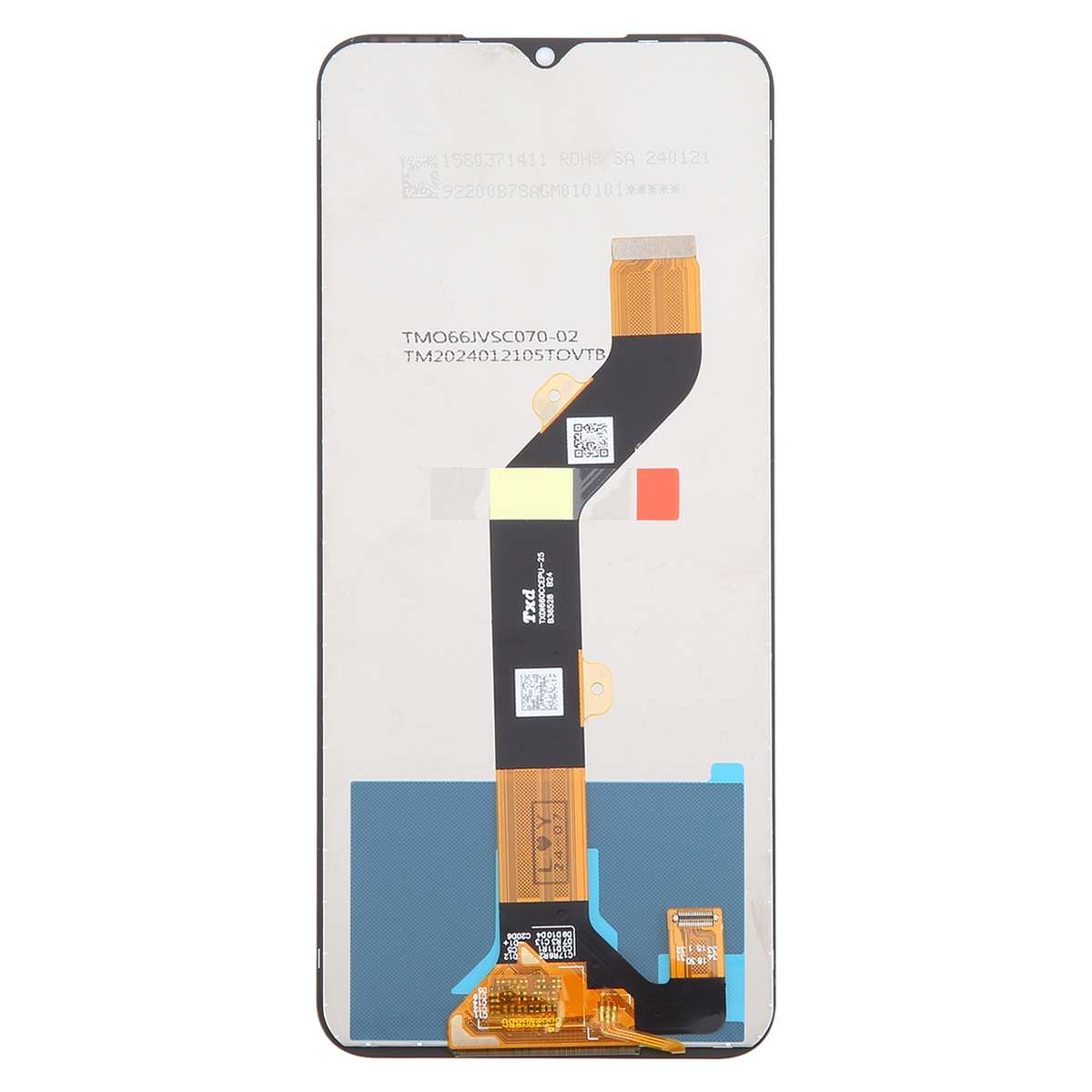 For Tecno Pop 6 Pro BE8 OEM LCD Screen with Digitizer Full Assembly