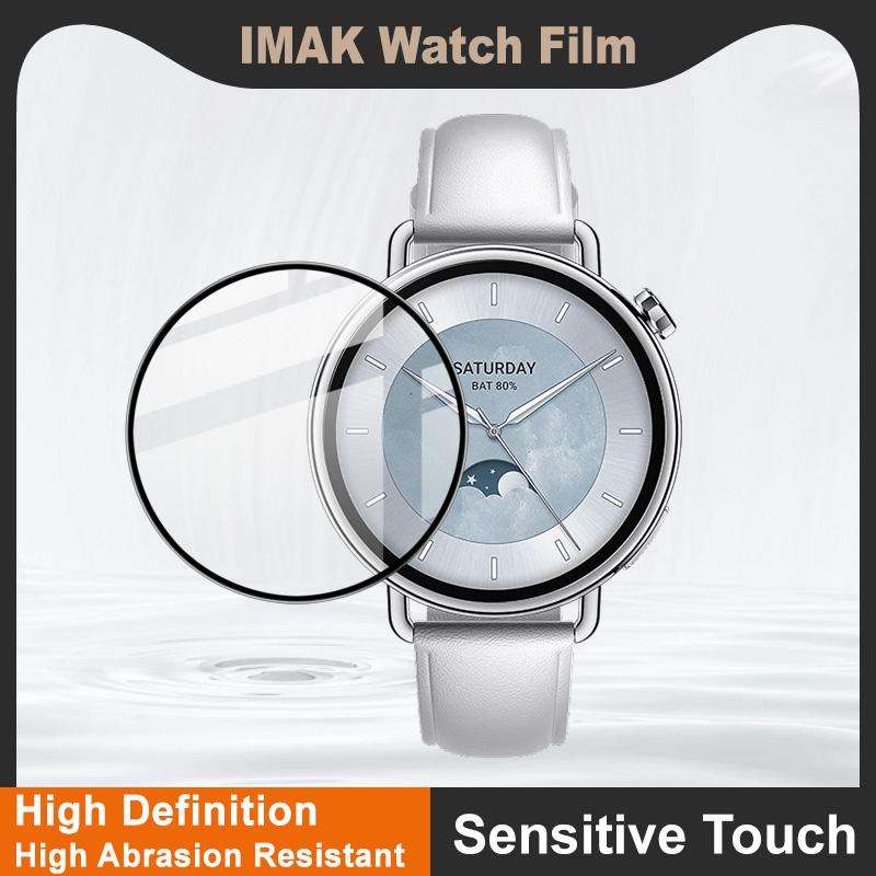 For Xiaomi Watch S4 41mm IMAK Plexiglass HD Watch Protective Film