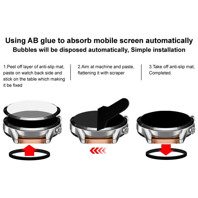 For Xiaomi Watch S4 41mm IMAK Plexiglass HD Watch Protective Film