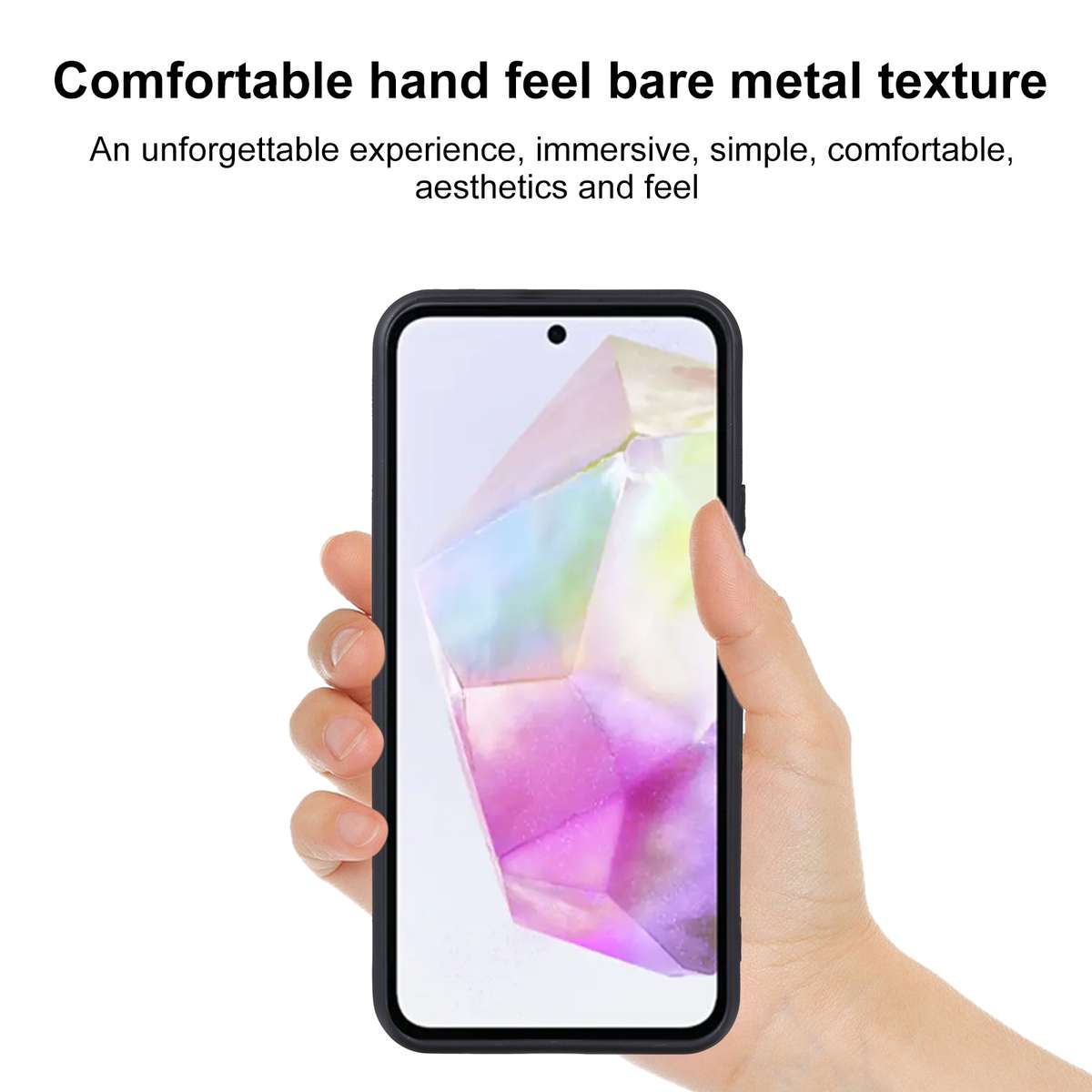 For Samsung Galaxy A36 TPU Phone Case(Black)