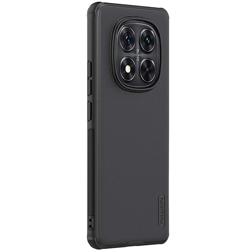 For Redmi Note 14 Pro+ 5G NILLKIN Frosted Shield Pro PC + TPU Phone Case(Black)