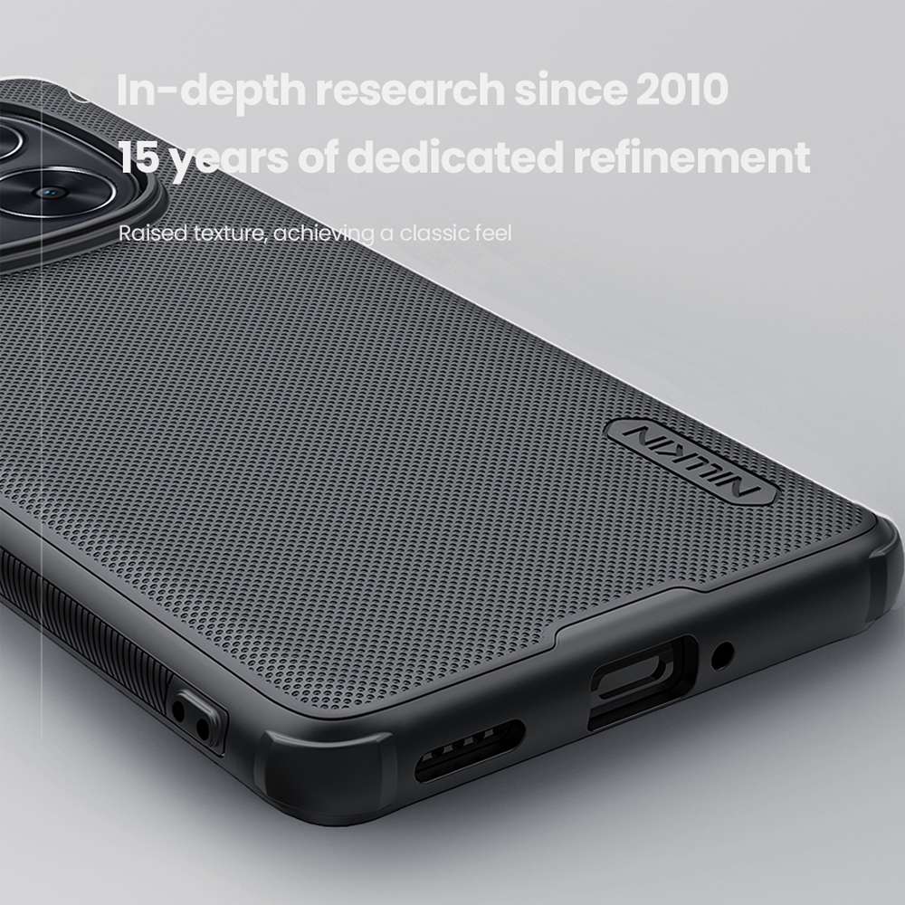 For Redmi Note 14 Pro+ 5G NILLKIN Frosted Shield Pro PC + TPU Phone Case(Black)