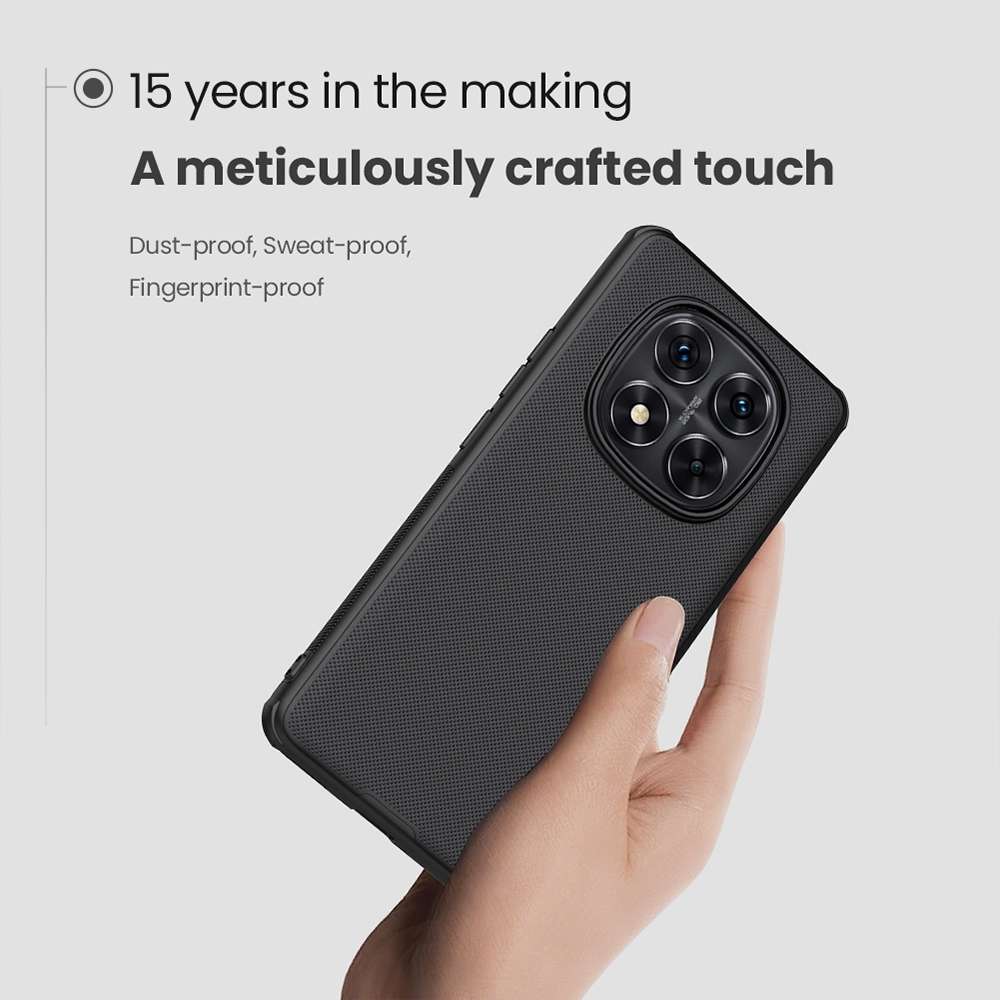 For Redmi Note 14 Pro+ 5G NILLKIN Frosted Shield Pro PC + TPU Phone Case(Black)