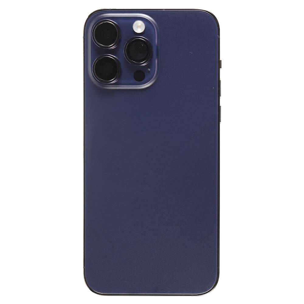 For iPhone 14 Pro Max Battery Back Cover Assembly, Version:China Version(Purple)