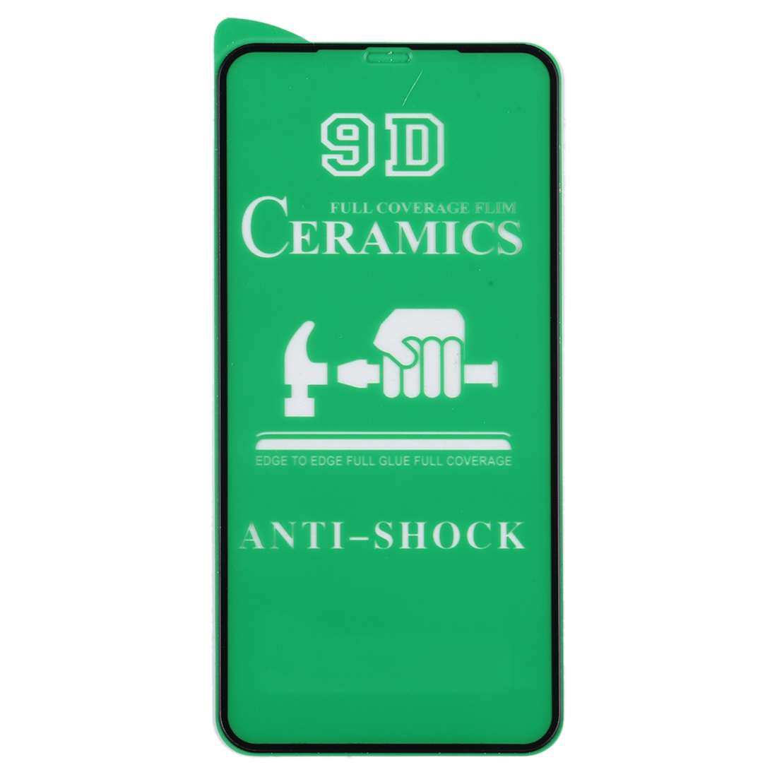 For iPhone 12 / 12 Pro 25pcs 9D Full Screen Full Glue Ceramic Film