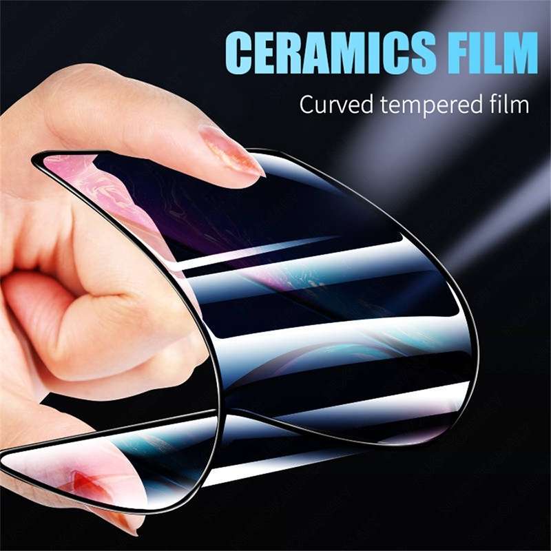 For iPhone 12 / 12 Pro 25pcs 9D Full Screen Full Glue Ceramic Film