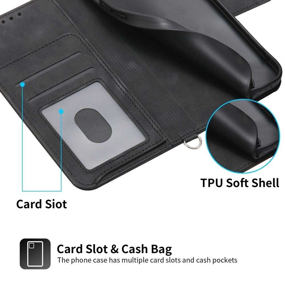 For Redmi K80 / K80 Pro Skin Feel Flowers Embossed Wallet Leather Phone Case(Black)