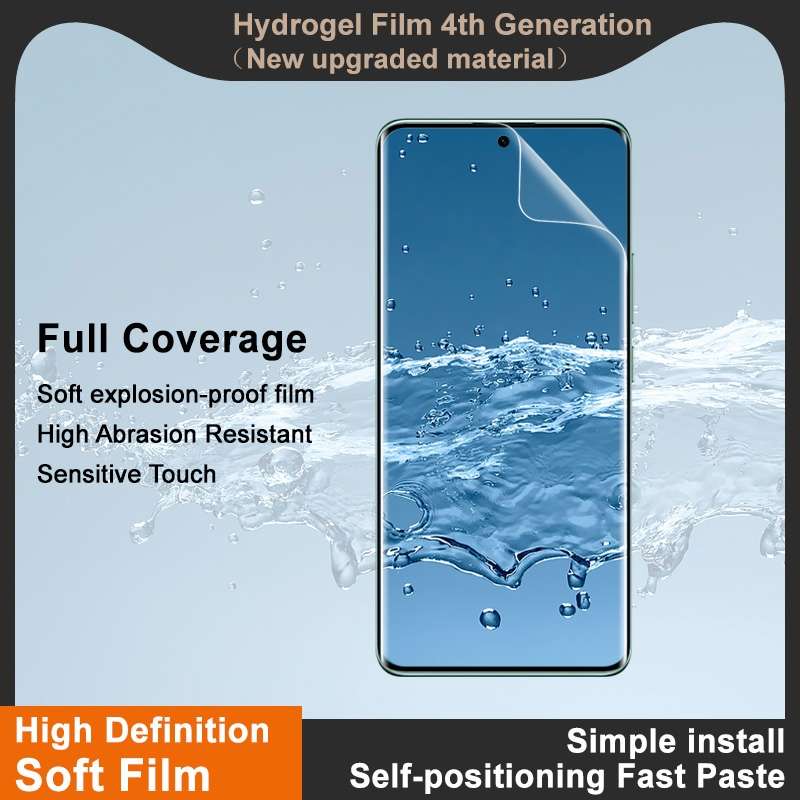 For Redmi Note 14 Pro 5G / 14 Pro+ 5G imak 4th Generation Full Coverage Screen Hydrogel Film Protec