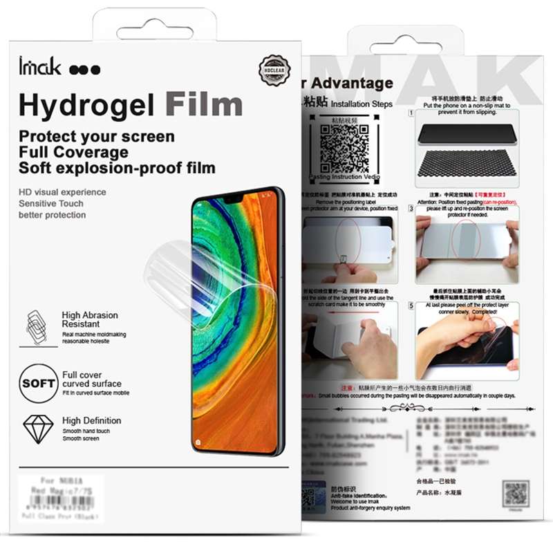 For Redmi Note 14 Pro 5G / 14 Pro+ 5G imak 4th Generation Full Coverage Screen Hydrogel Film Protec
