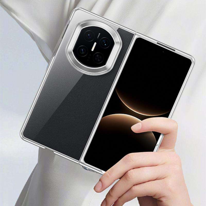 For Huawei Mate X7 6D Electroplating PC Shockproof Phone Case(Gold)