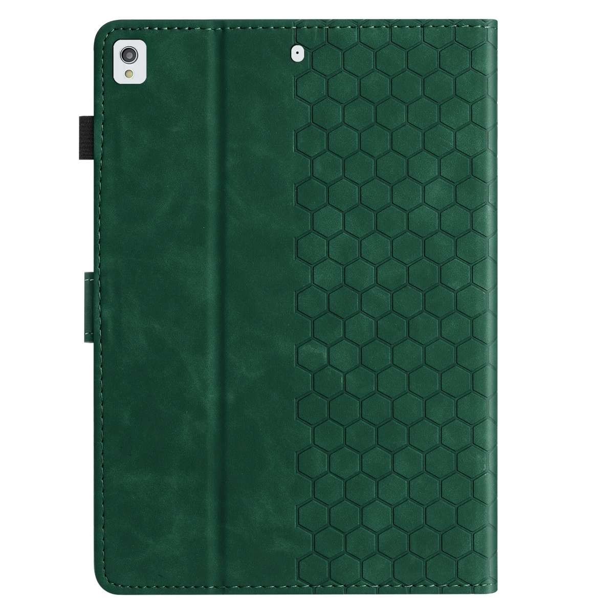 For Samsung Galaxy Tab A 10.1 2019 T510 Honeycomb Embossed Leather Tablet Case(Green)