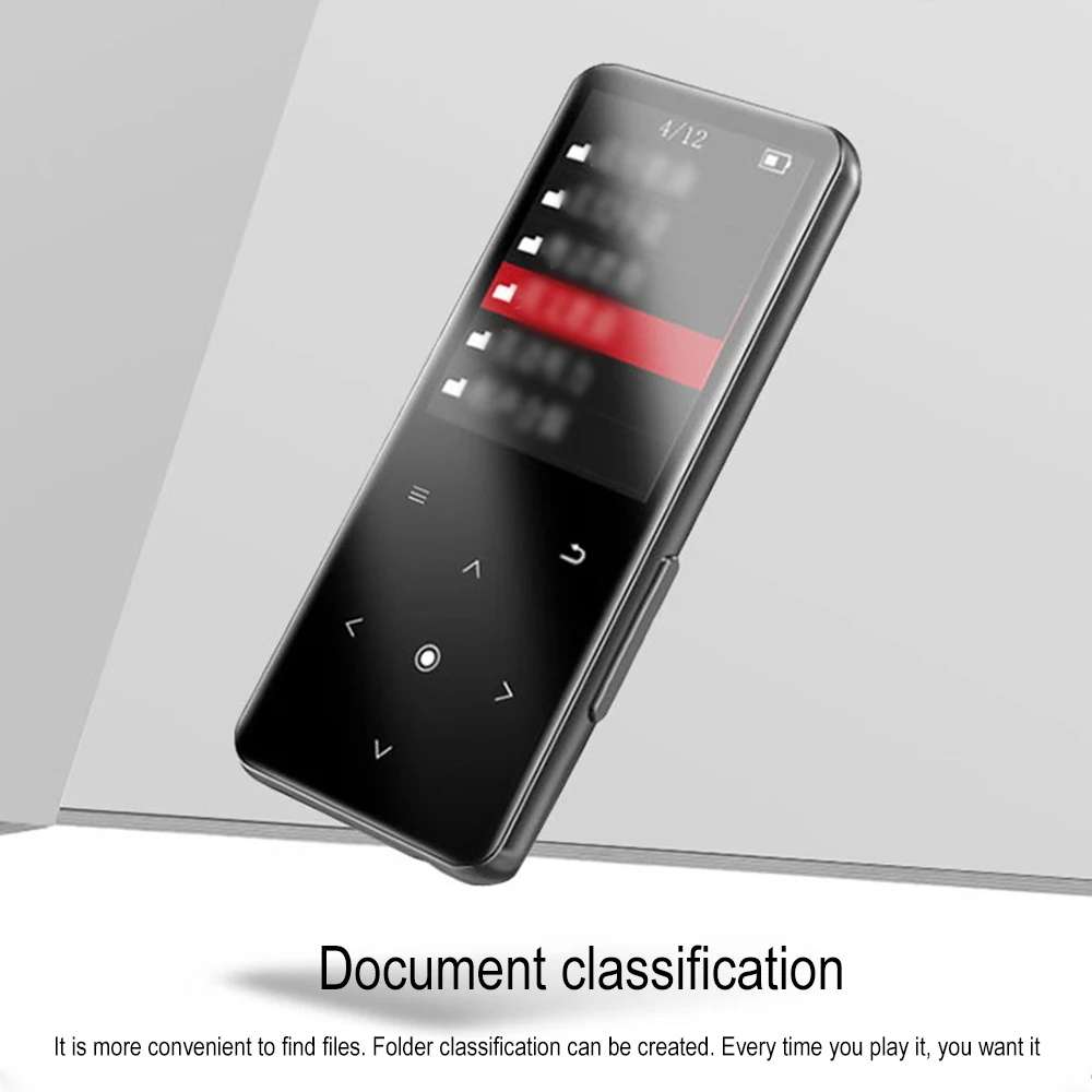 A20 2.0 inch Color Touch Screen Bluetooth MP4 Player(Black)