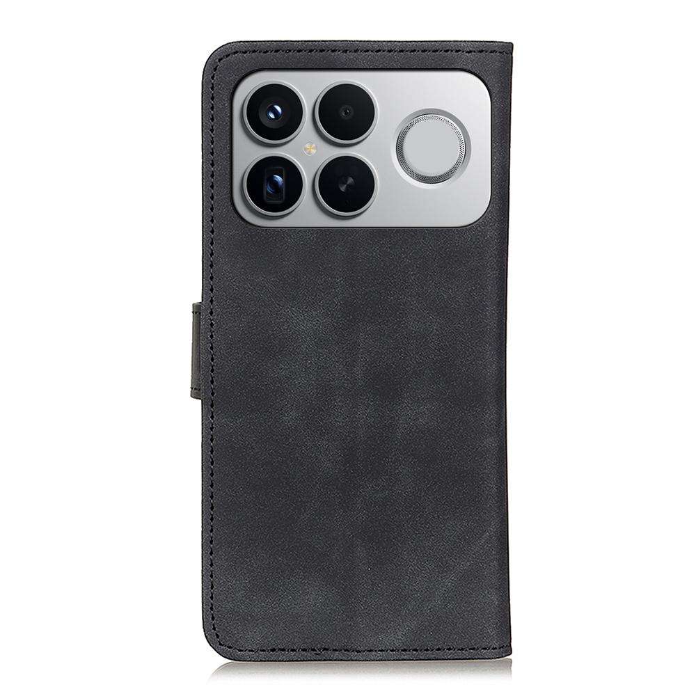 For Redmi K90 Pro Max/Poco F8 Ultra KHAZNEH Retro Texture Flip Leather Phone Case(Black)