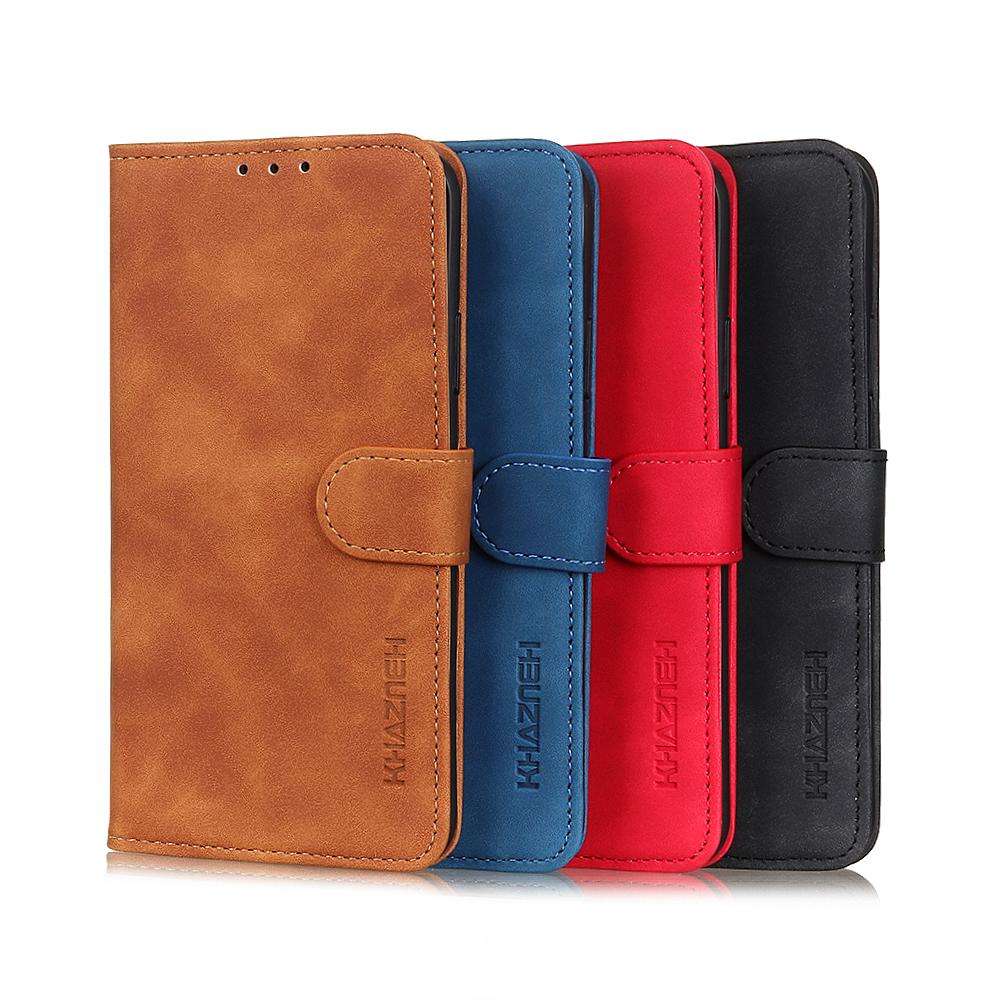 For Redmi K90 Pro Max/Poco F8 Ultra KHAZNEH Retro Texture Flip Leather Phone Case(Black)
