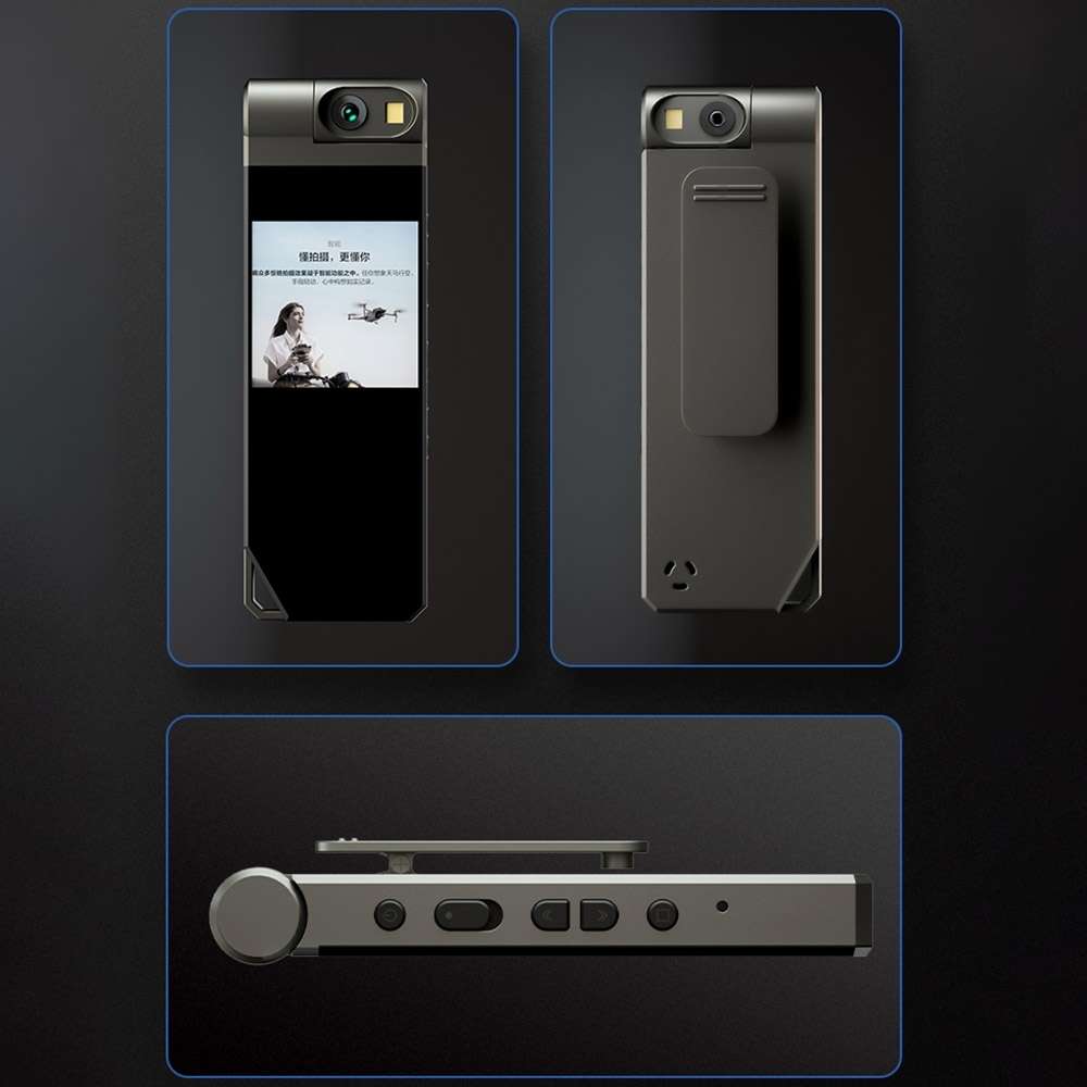 B40 1080P Portable Mini Camera HD Video Recorder Support Night Vision(Silver)