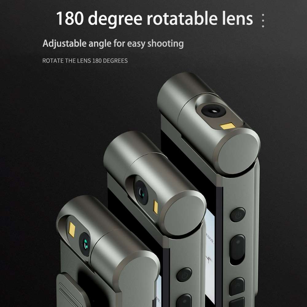 B40 1080P Portable Mini Camera HD Video Recorder Support Night Vision(Silver)