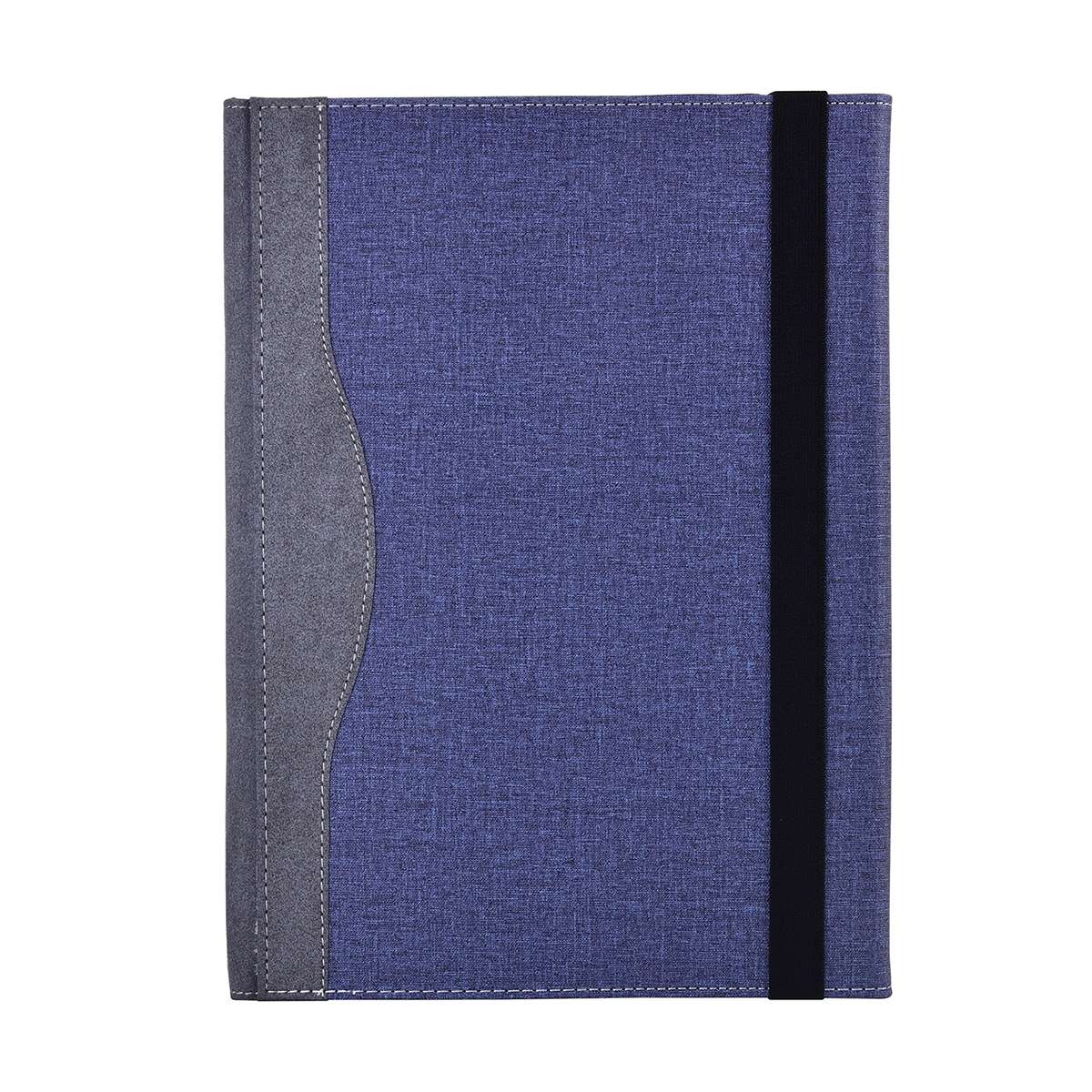 For MicroSoft Surface Laptop 7 13.8 inch Cloth Texture Laptop Leather Protective Case(Deep Blue)
