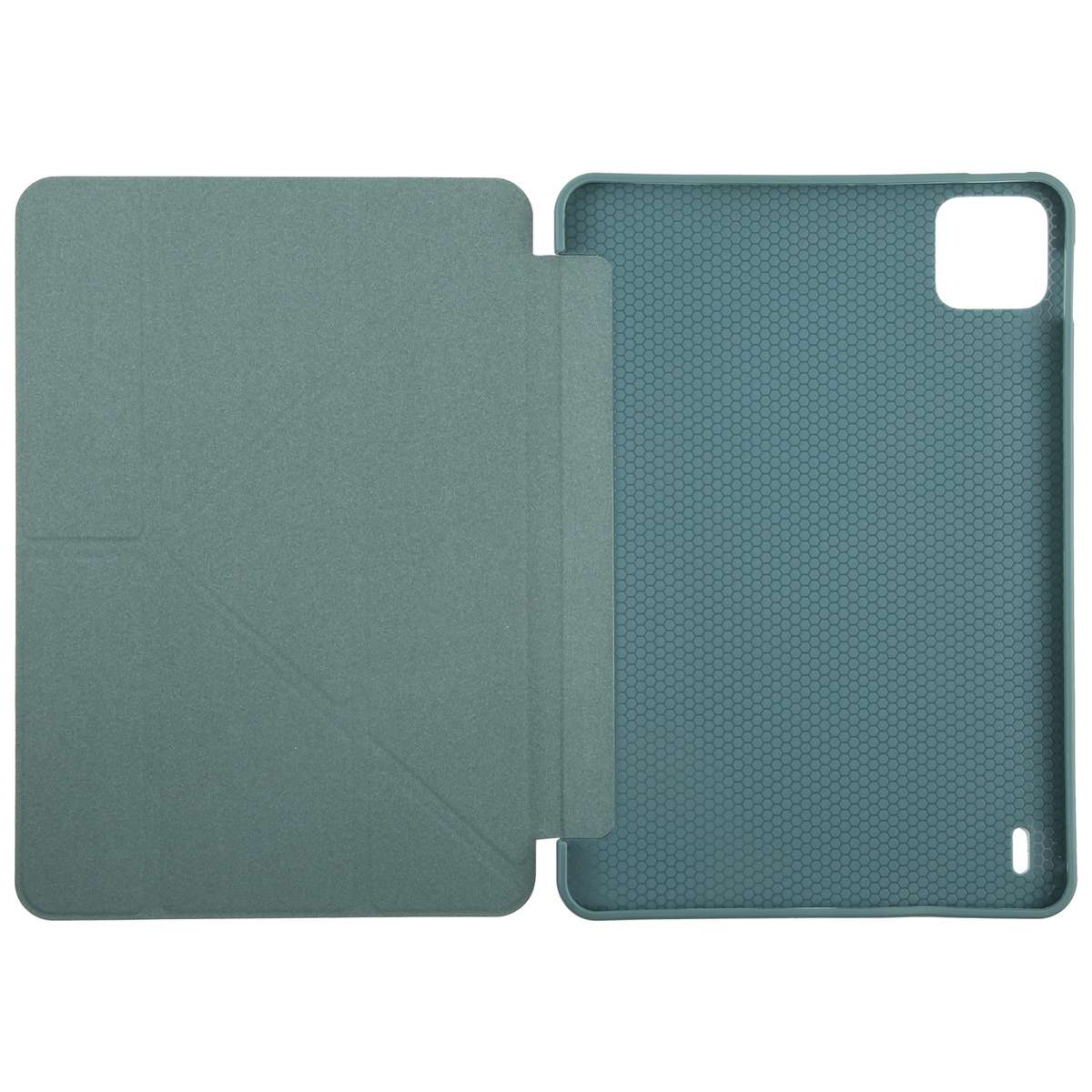 For Xiaomi Pad 7 / 7 Pro Deformation Silicone Leather Tablet Case(Deep Green)