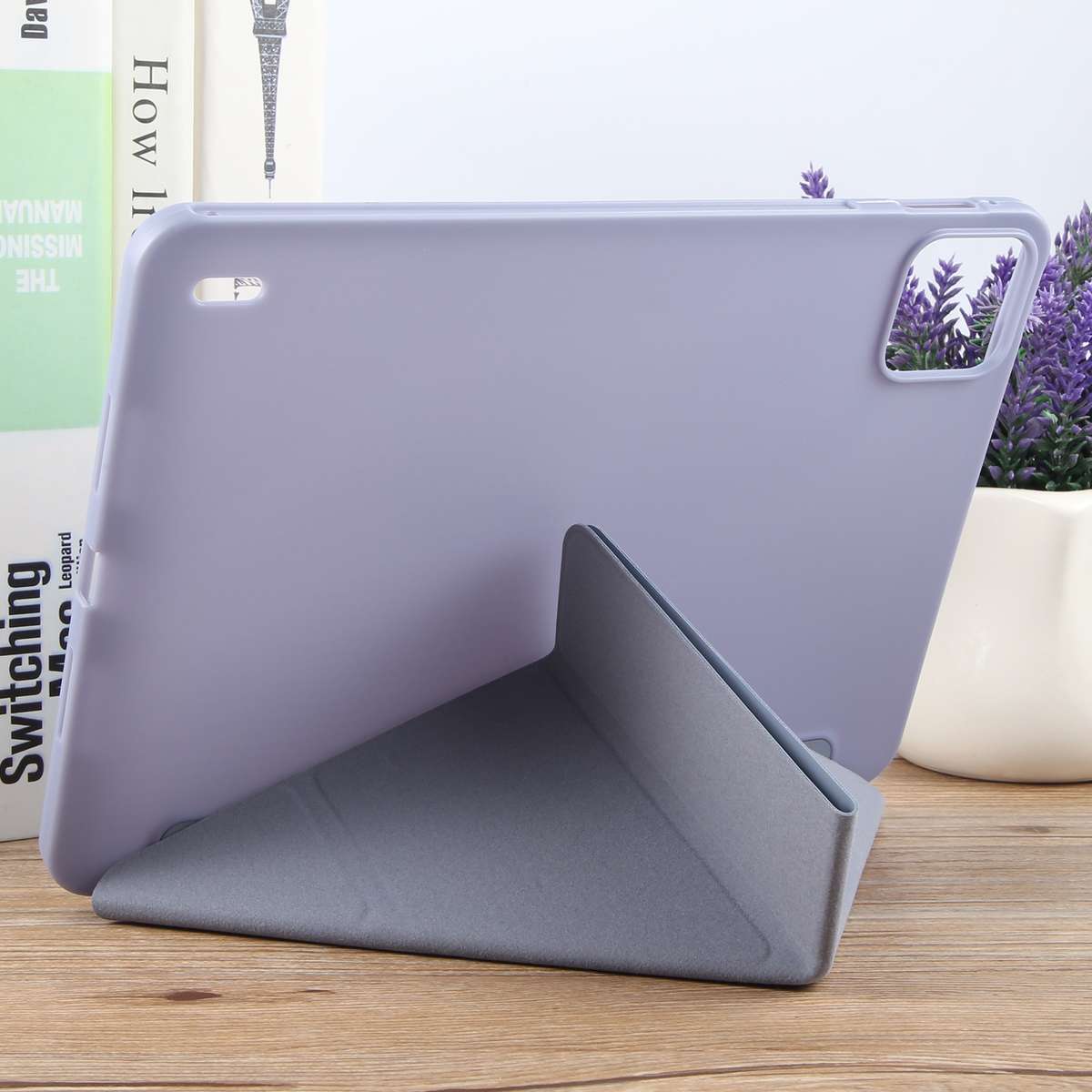 For Xiaomi Pad 7 / 7 Pro Deformation Silicone Leather Tablet Case(Lavender)