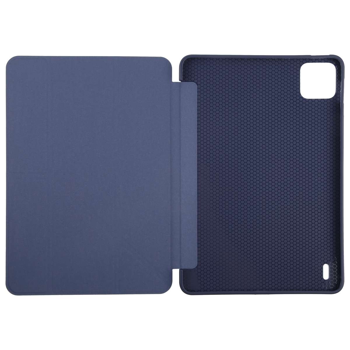 For Xiaomi Pad 7 / 7 Pro Deformation Silicone Leather Tablet Case(Dark Blue)