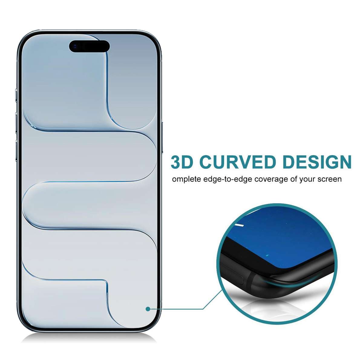 For iPhone Air High Transparency Full Cover Anti-spy Tempered Glass Film