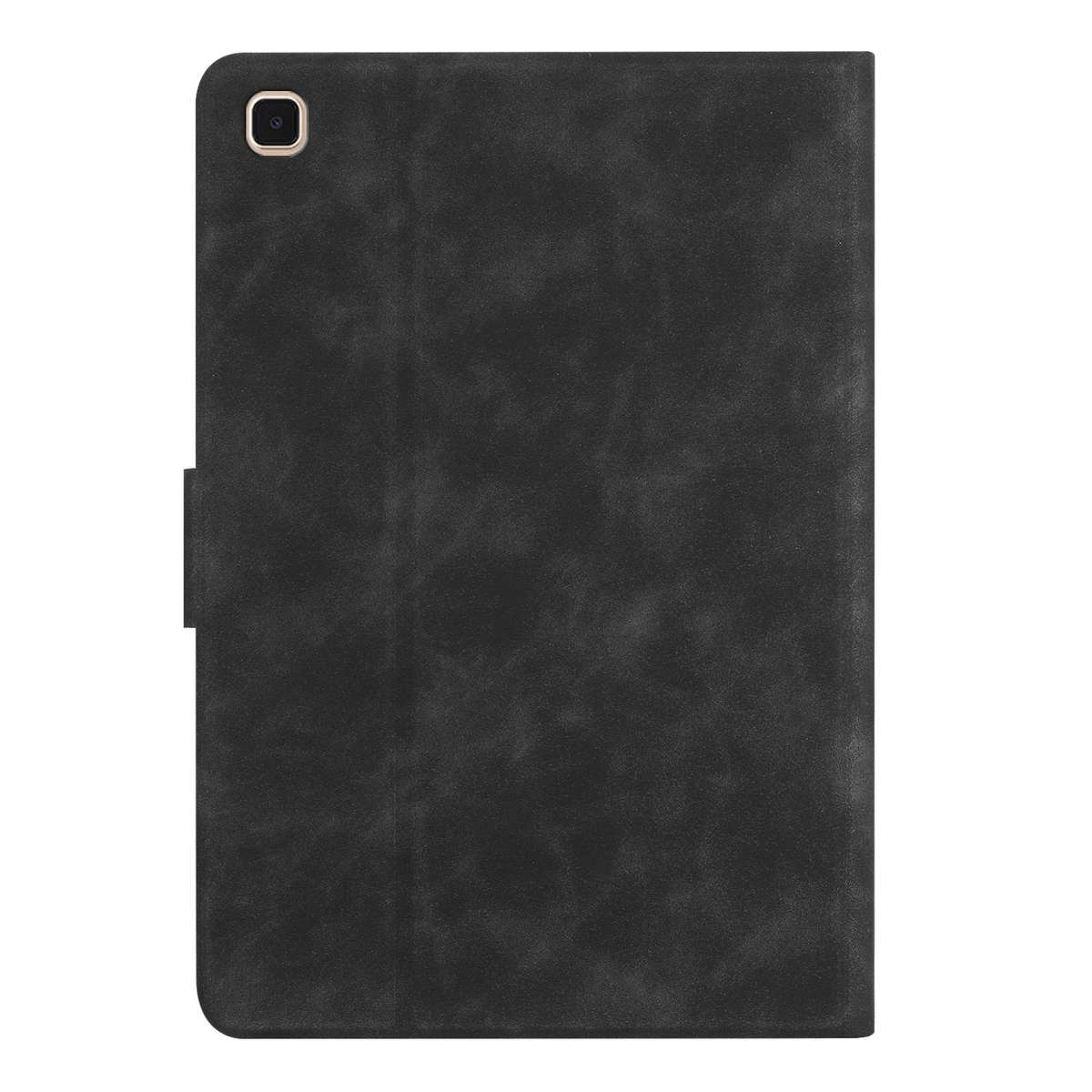 For Samsung Galaxy Tab A 10.1 2019 Embossed Couple Cat Smart Tablet Leather Case(Black)