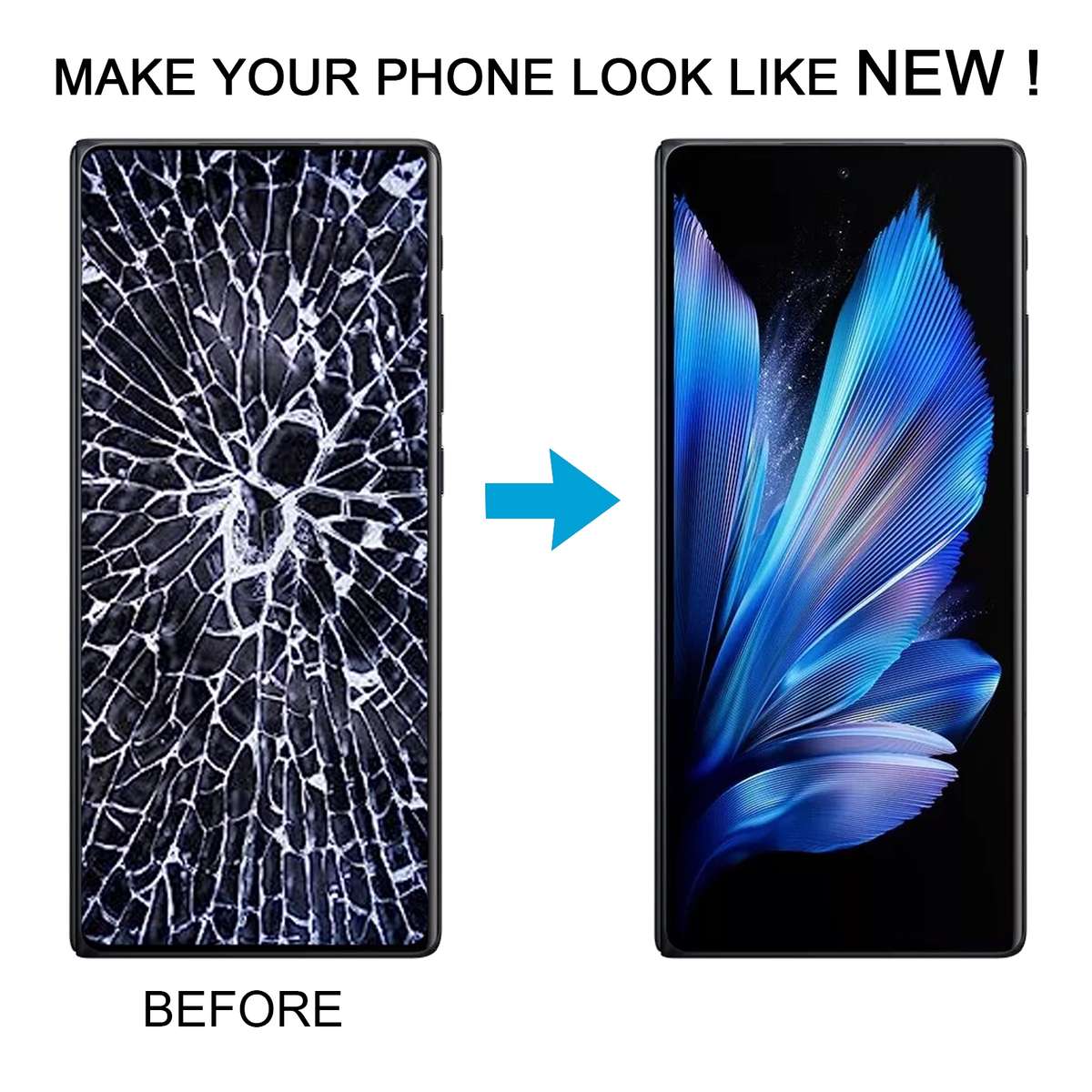 For vivo X Fold3 Pro Original LCD Secondary Screen with Digitizer Full Assembly