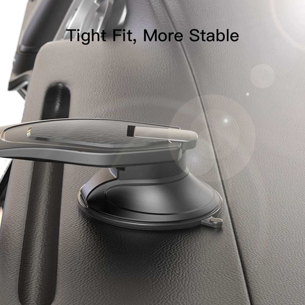 Yesido C130 Car Dashboard Suction Cup Type Mobile Phone Holder(Black)