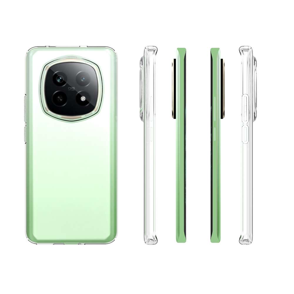 For Realme P2 Pro 5G Waterproof Texture TPU Phone Case(Transparent)