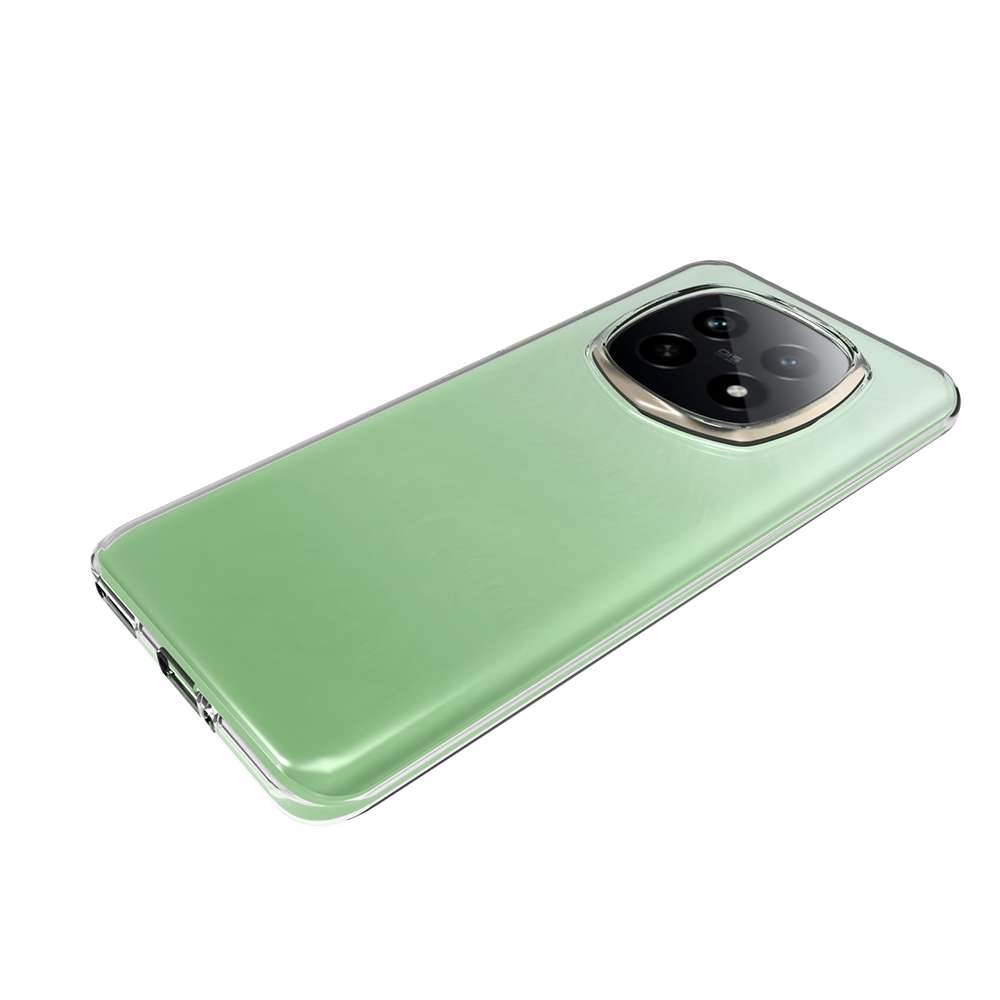 For Realme P2 Pro 5G Waterproof Texture TPU Phone Case(Transparent)