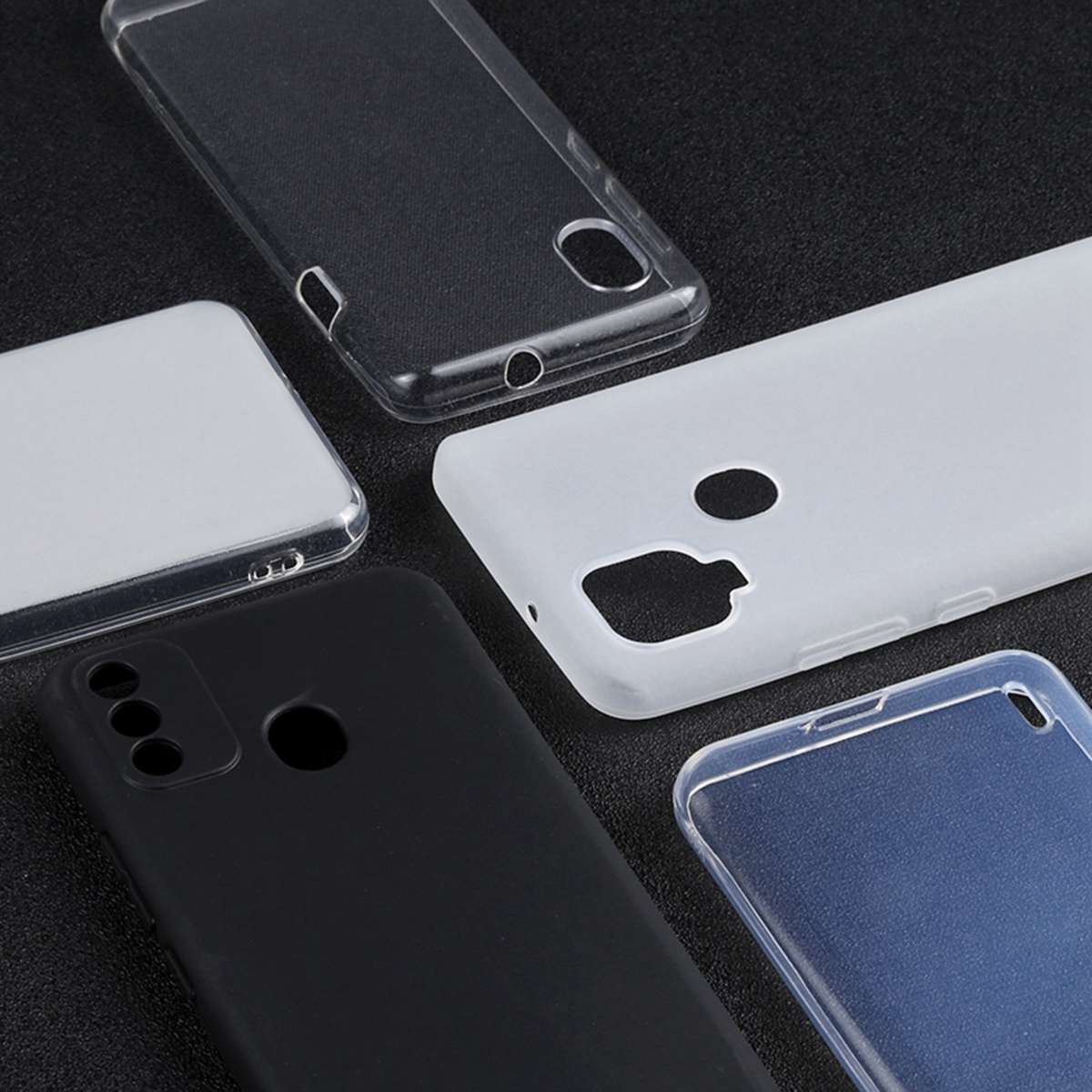 For Redmi K80 10pcs TPU Phone Case(Black)