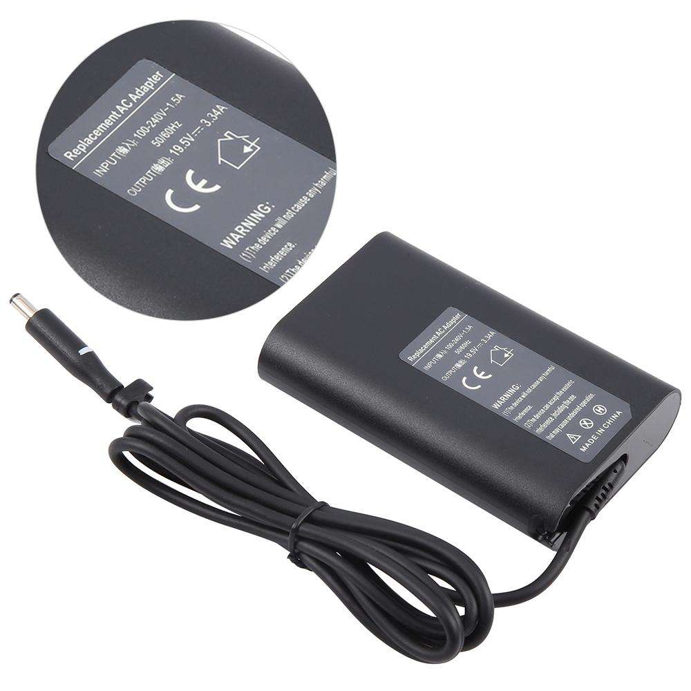 65W 19.5V 3.34A Laptop Notebook Power Adapter For Dell 4.5 x 3.0mm, Plug:EU Plug