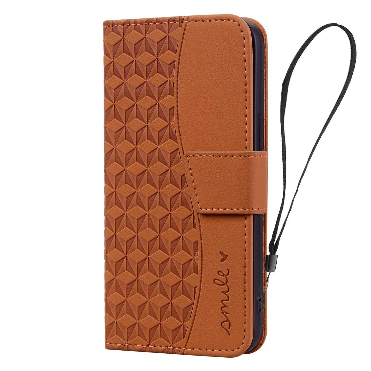 For Samsung Galaxy S25+ / S24+ 5G Diamond Buckle Leather Phone Case with Lanyard(Brown)