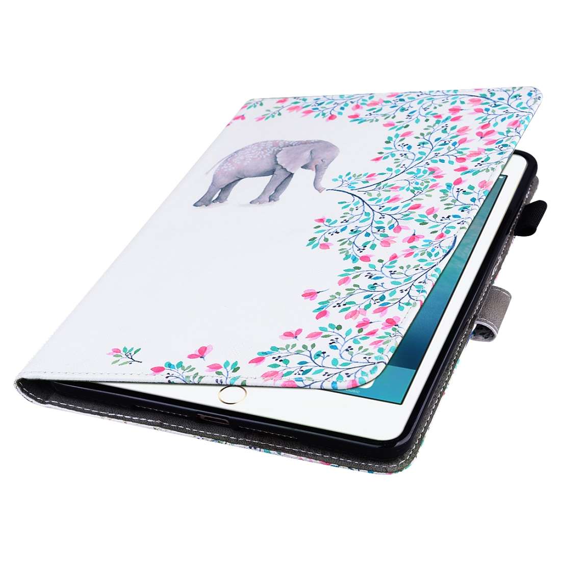For iPad Pro 11 inch (2020) Horizontal Flip Leather Tablet Case, with Card S ... (Elephant Flower)