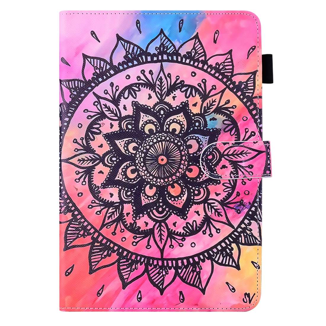 For iPad Pro 11 inch (2020) Horizontal Flip Leather Tablet Case, with Card Sl ... (Datura Flowers)