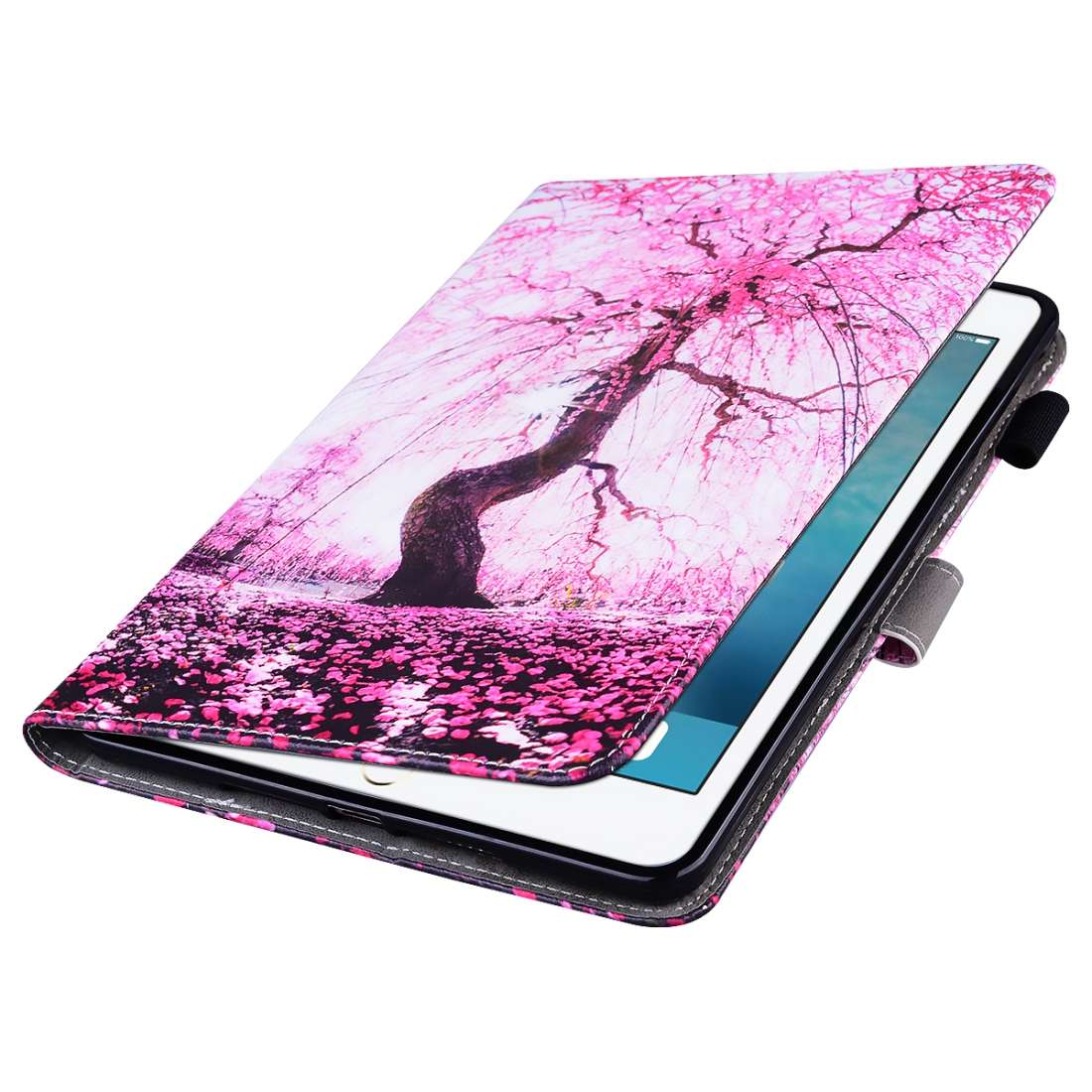 For iPad Pro 11 inch (2020) Horizontal Flip Leather Tablet Case, with Card Slots ... (Cherry Tree)