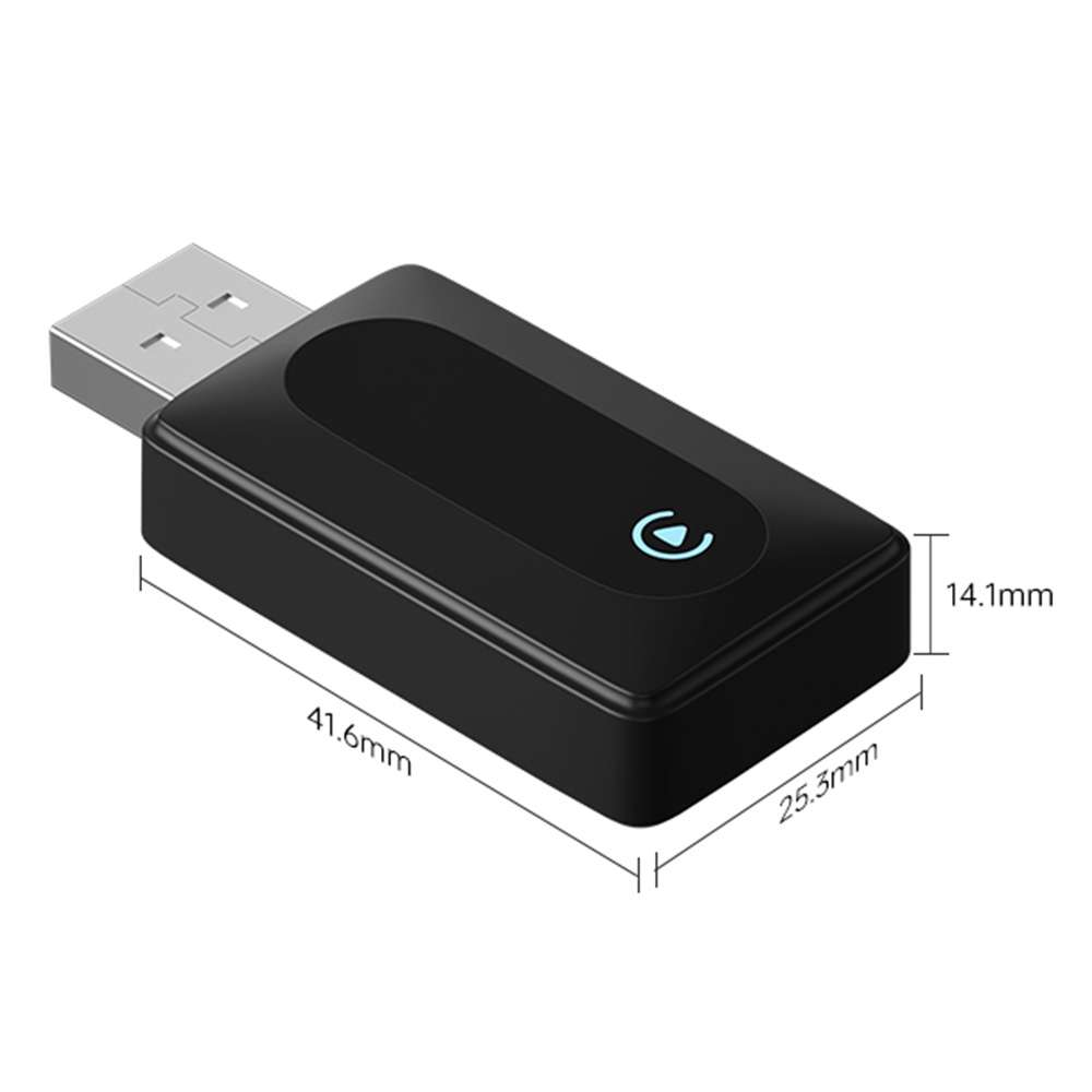 2 in 1 CarPlay and Android Auto Car Connectivity Box Wireless Auto Smart Adapter(Black)