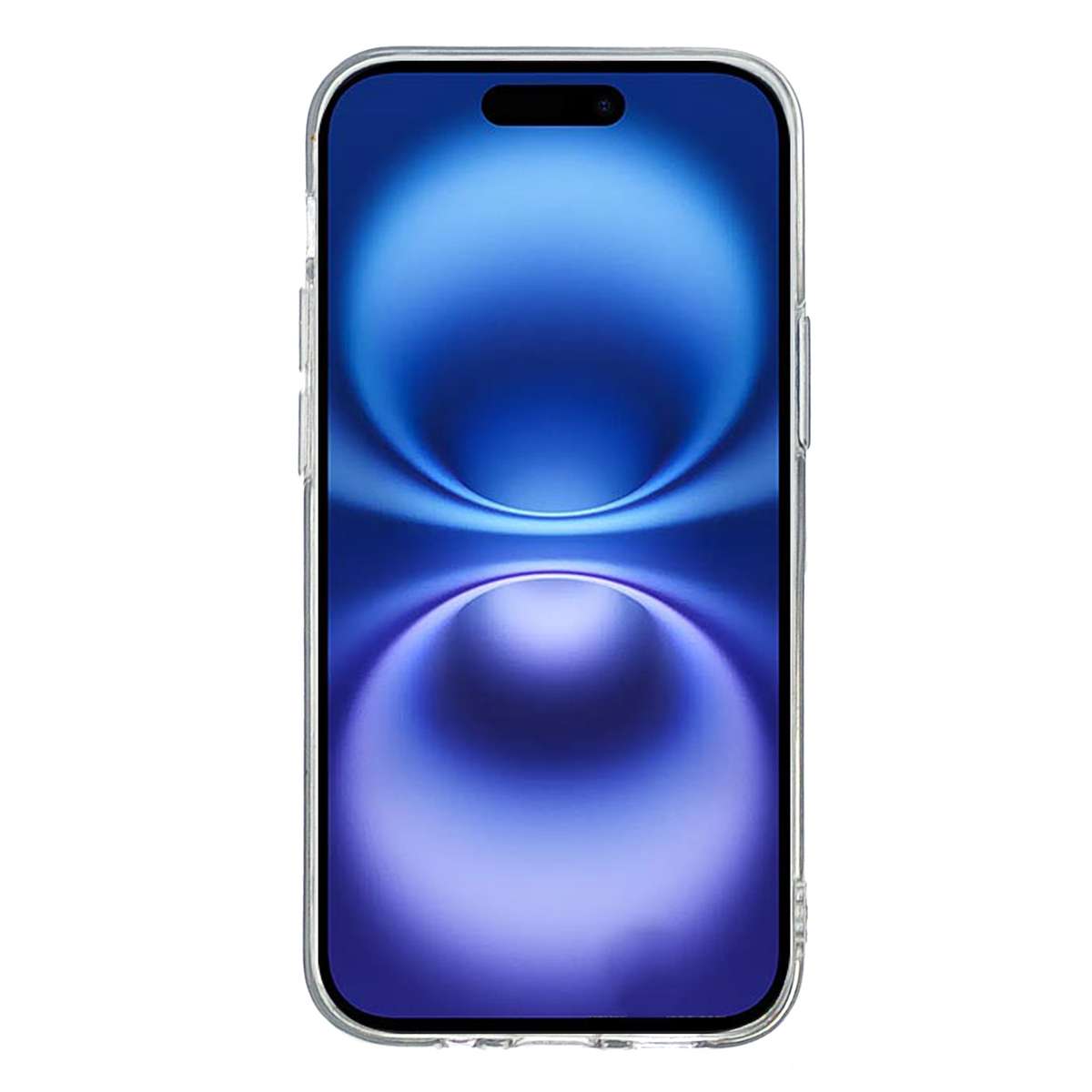 For iPhone 16 Pro Max Christmas Painted Pattern TPU Transparent Phone Case(Snowman)