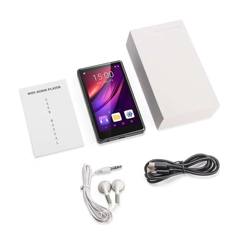 UNIWA MP009 4.0 inch IPS Screen Android 8.1 AI Smart Music Player Mini Tablet PC 2GB+16GB(Black)